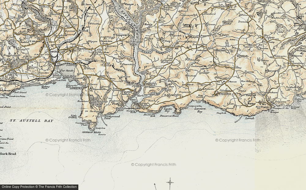 Old Map of Pont Pill, 1900 in 1900