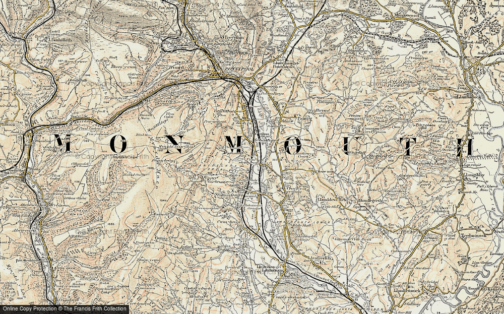 Pontrhydyrun, 1899-1900