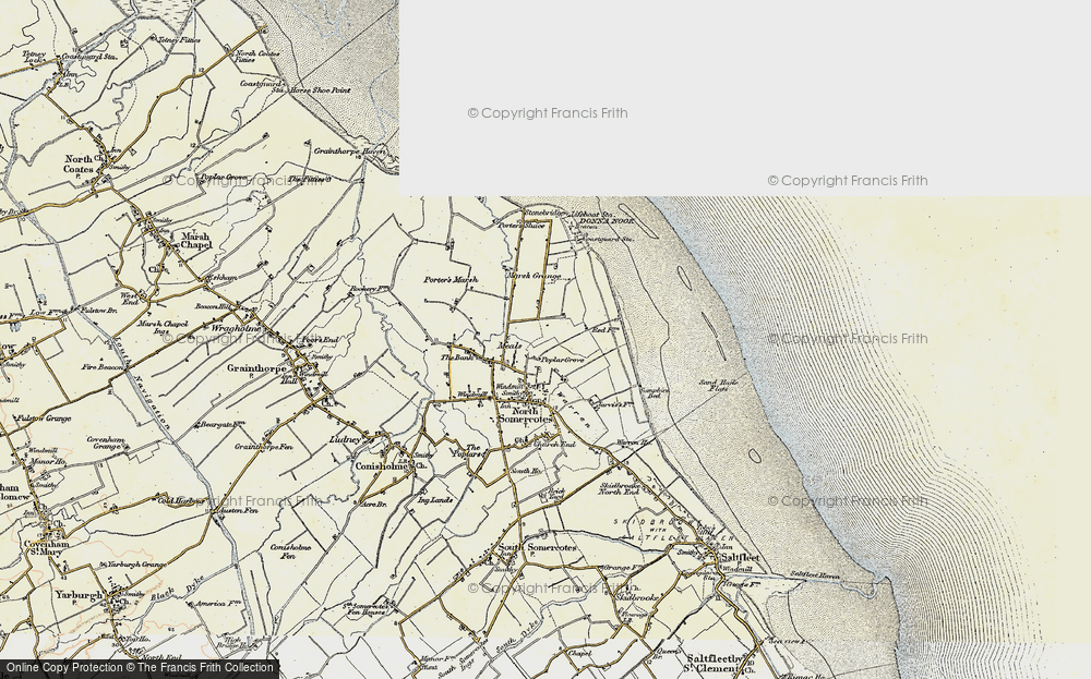 Old Map of Poplar Grove, 1903-1908 in 1903-1908