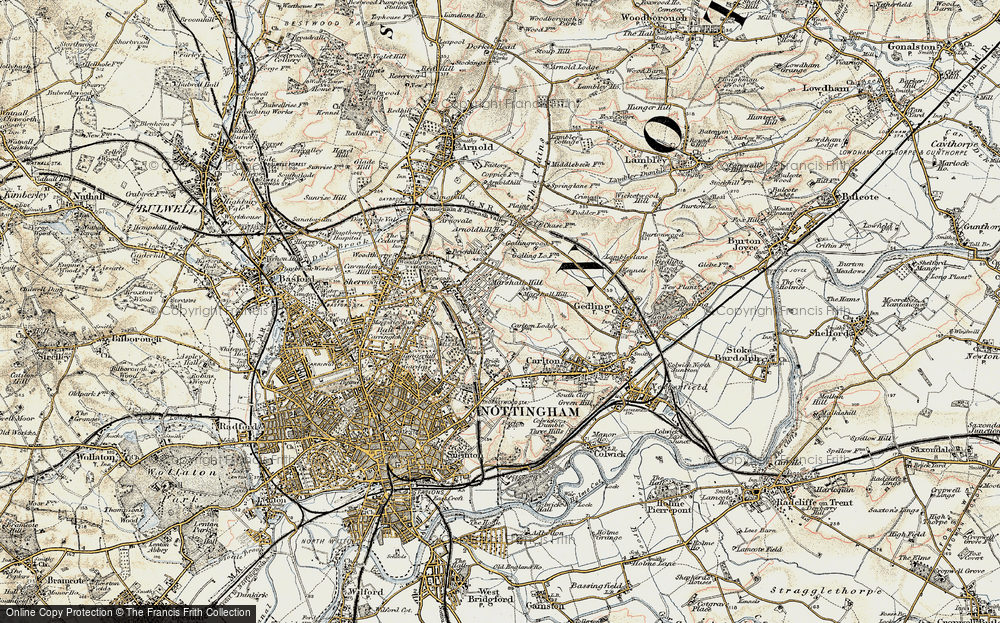 Old Map of Porchester, 1902-1903 in 1902-1903