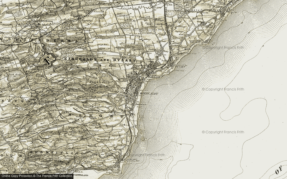 Old Map of Port Brae, 1903-1906 in 1903-1906