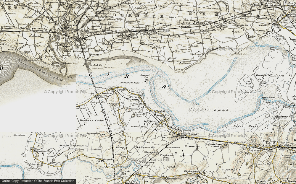 Old Map of Port Carlisle, 1901-1904 in 1901-1904