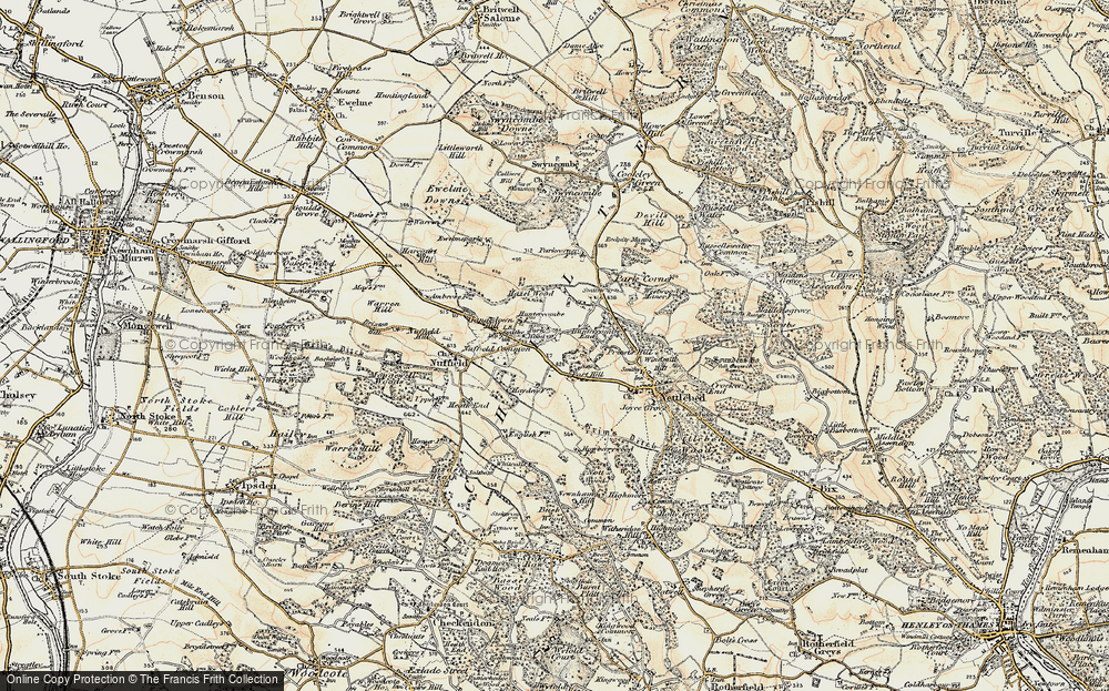 Old Map of Port Hill, 1897-1898 in 1897-1898