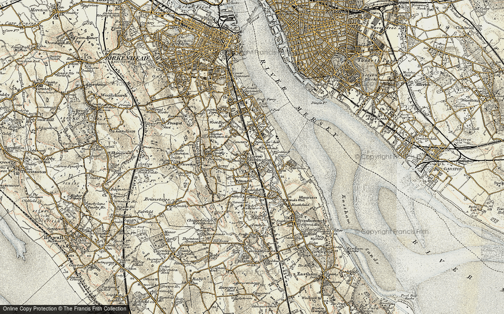 Old Map of Port Sunlight, 1902-1903 in 1902-1903