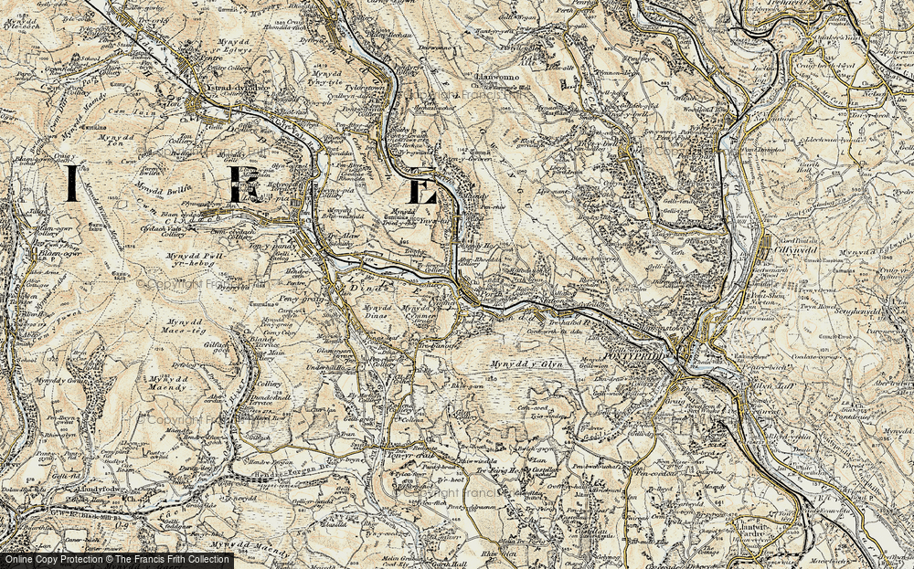 Old Map of Porth, 1899-1900 in 1899-1900