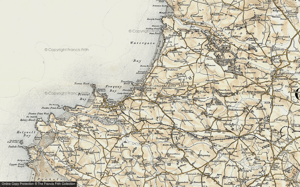 Old Map of Porth, 1900 in 1900