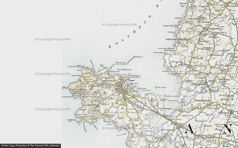 Old Map of Porth-y-felin, 1903-1910 in 1903-1910