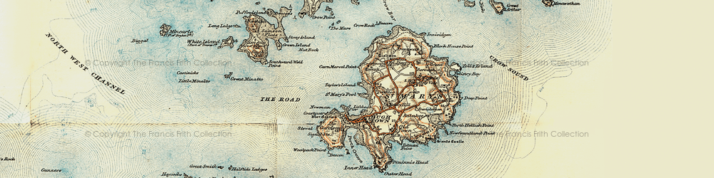 Old map of Porthloo in 0