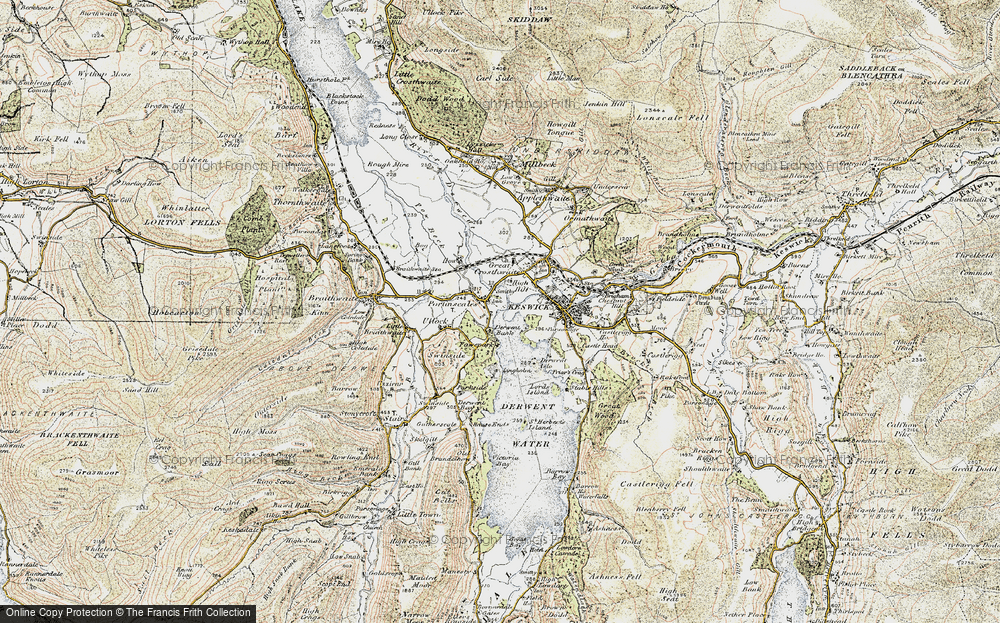Old Map of Portinscale, 1901-1904 in 1901-1904