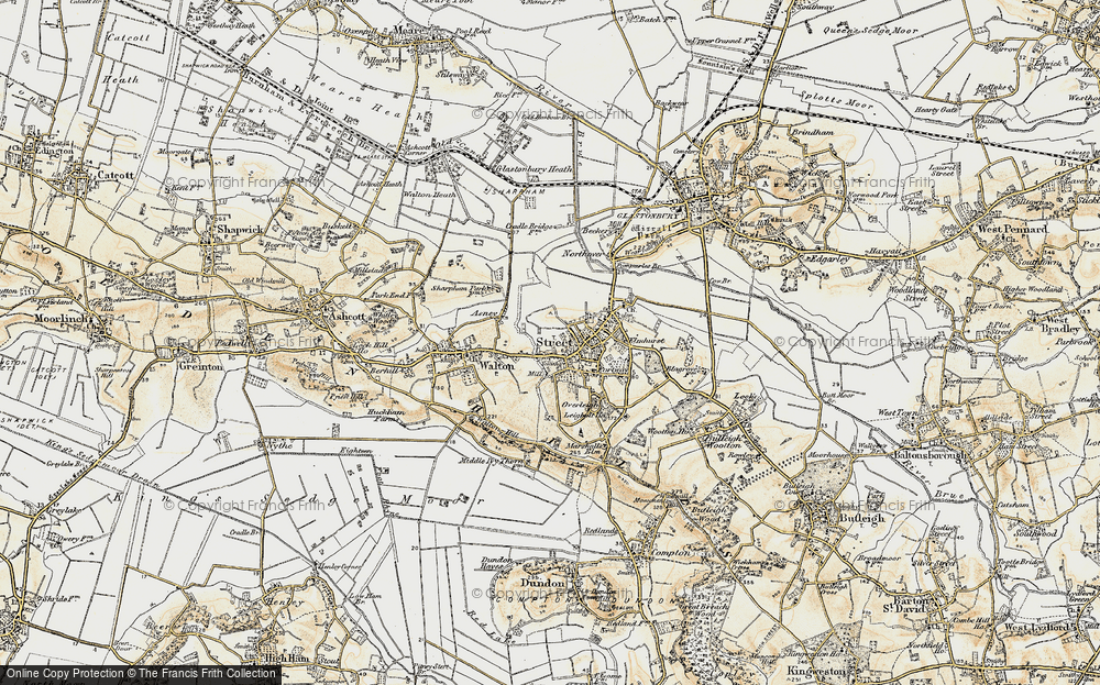 Old Map of Portland, 1898-1900 in 1898-1900