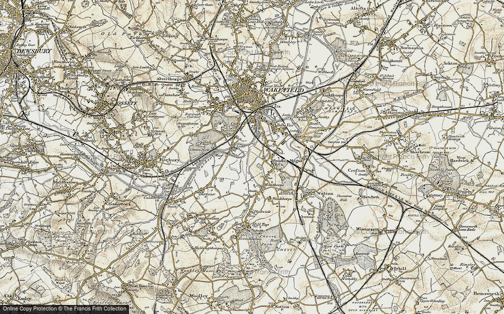 Old Map of Portobello, 1903 in 1903