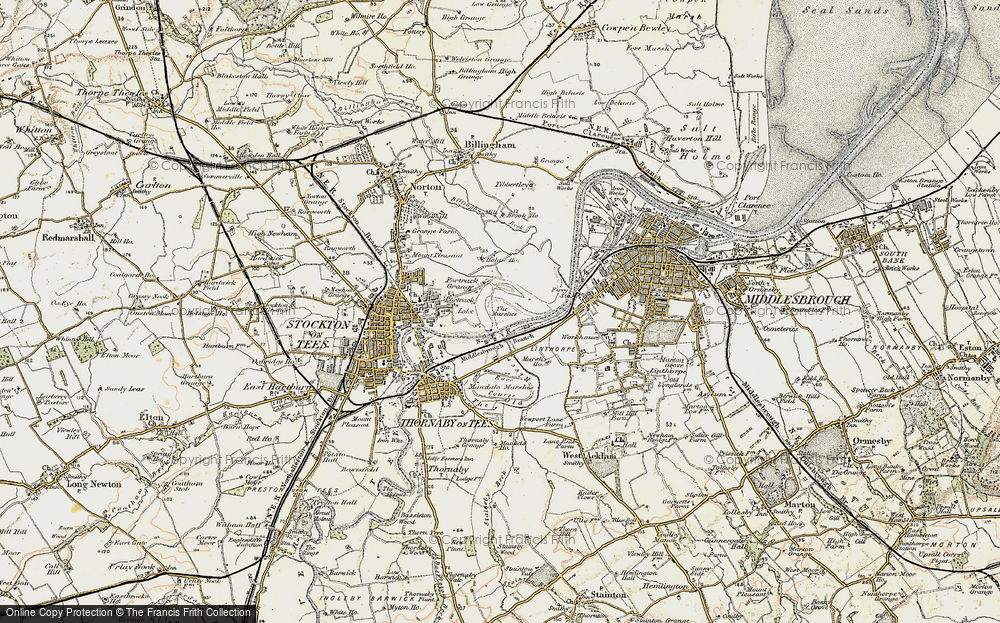 Old Map of Portrack, 1903-1904 in 1903-1904