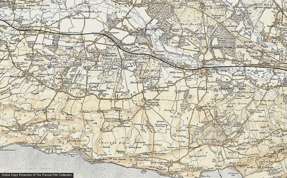 Old Map of Portway, 1899-1909 in 1899-1909