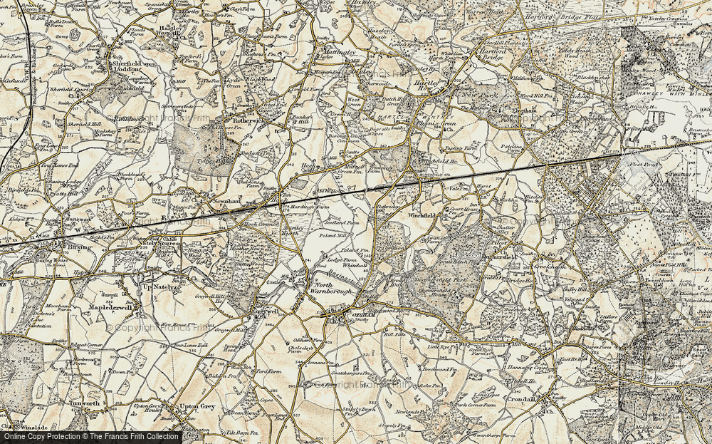 Old Map of Potbridge, 1898-1909 in 1898-1909