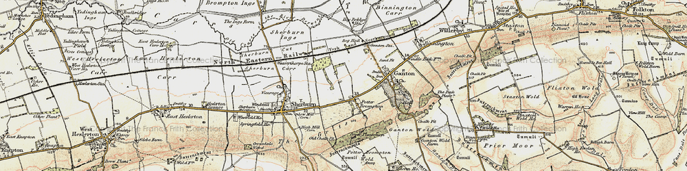 Old map of Allison Wold Fm in 1903-1904