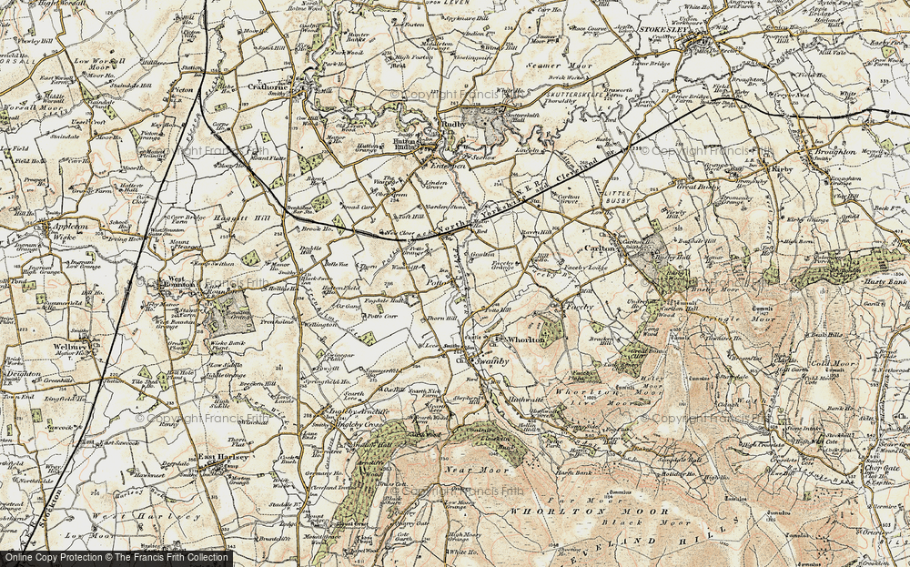 Old Map of Potto, 1903-1904 in 1903-1904