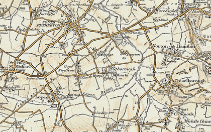 Old map of Wigborough Manor in 1898-1900