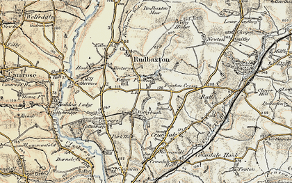 Old map of Poyston in 1901-1912