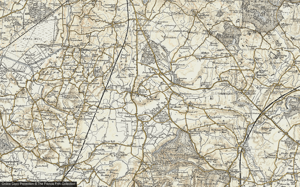 Prees Wood, 1902