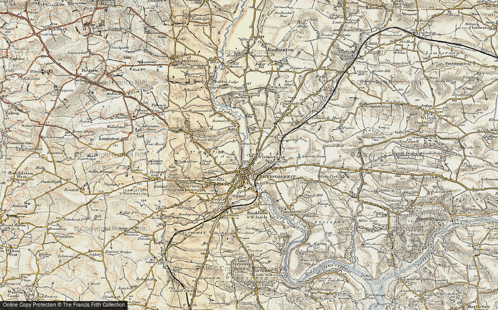 Old Map of Prendergast, 1901-1912 in 1901-1912