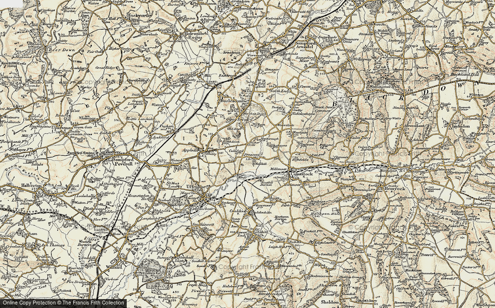 Old Map of Prescott, 1898-1900 in 1898-1900