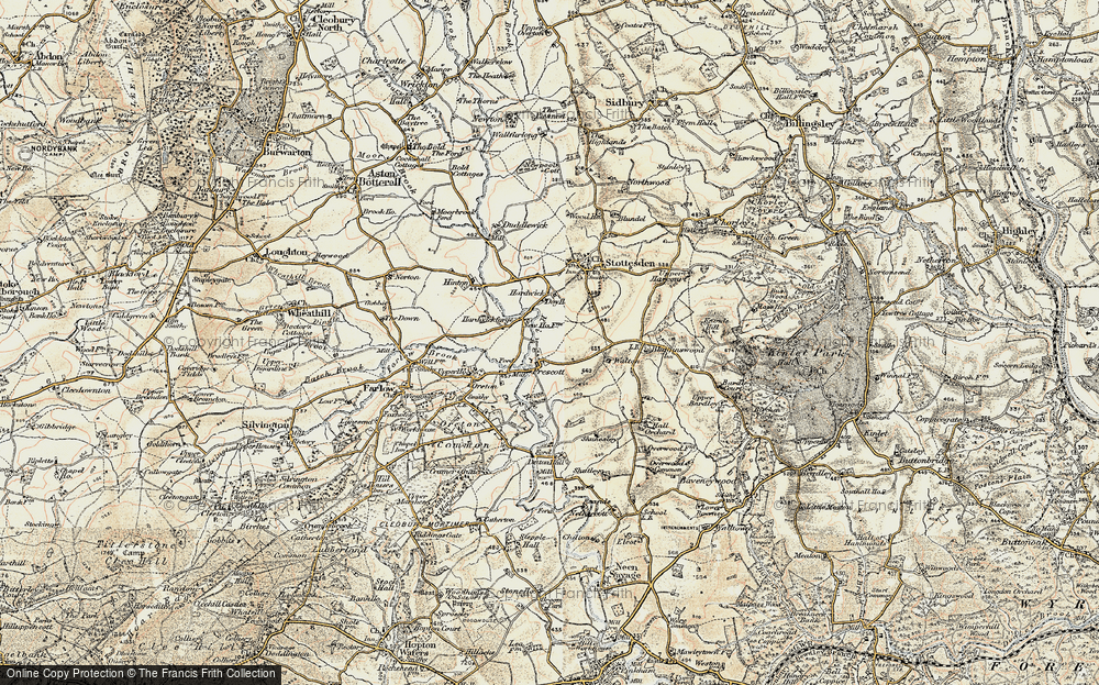 Old Map of Prescott, 1901-1902 in 1901-1902