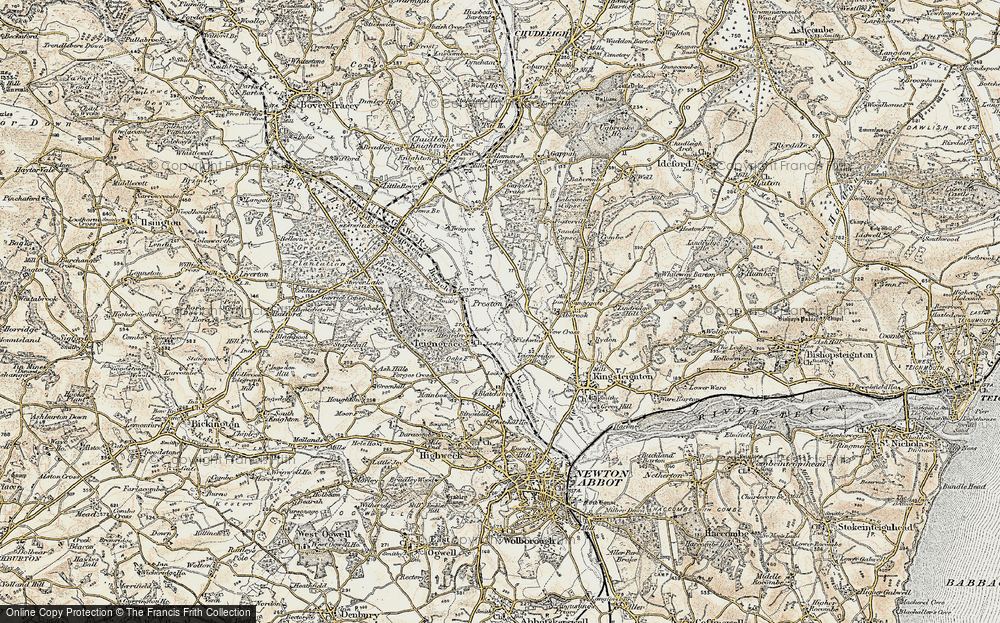 Old Map of Preston, 1899-1900 in 1899-1900
