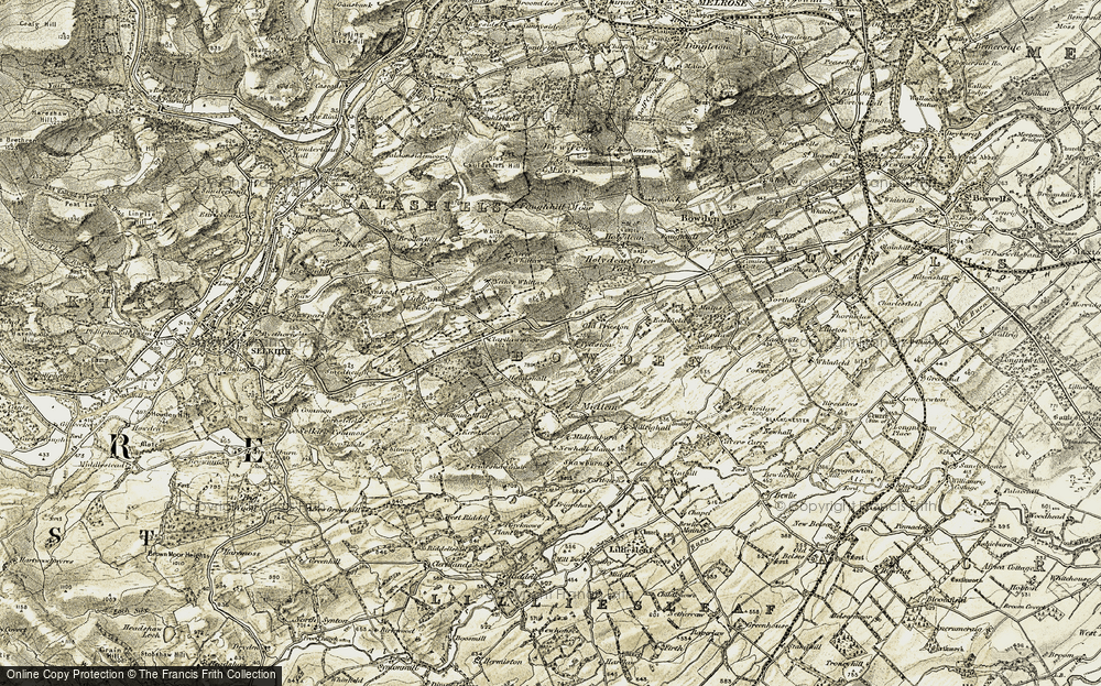 Old Map of Prieston, 1901-1904 in 1901-1904