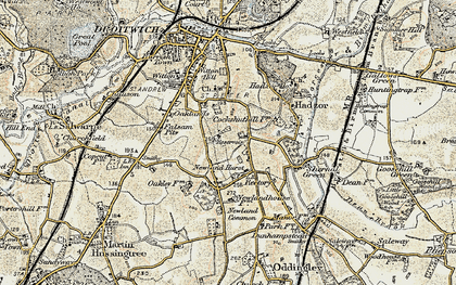 Old map of Primsland in 1899-1902