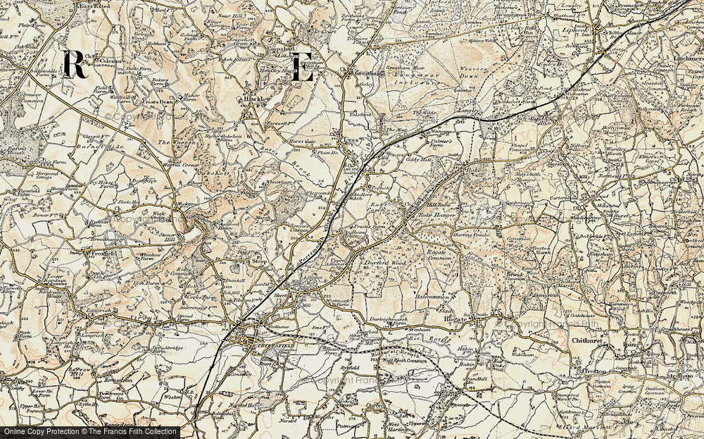Old Map of Prince's Marsh, 1897-1900 in 1897-1900