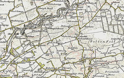 Old map of Jenkinstown in 1901-1904