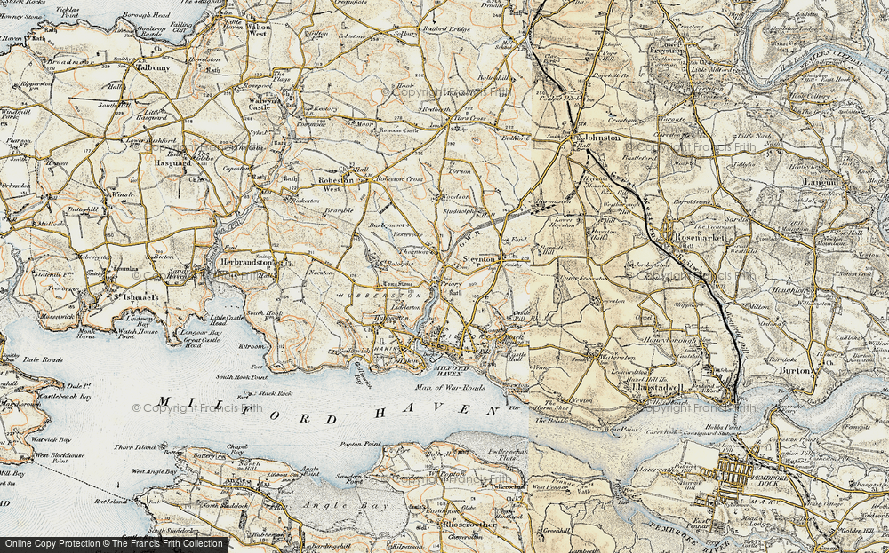 Old Map of Priory, 1901-1912 in 1901-1912