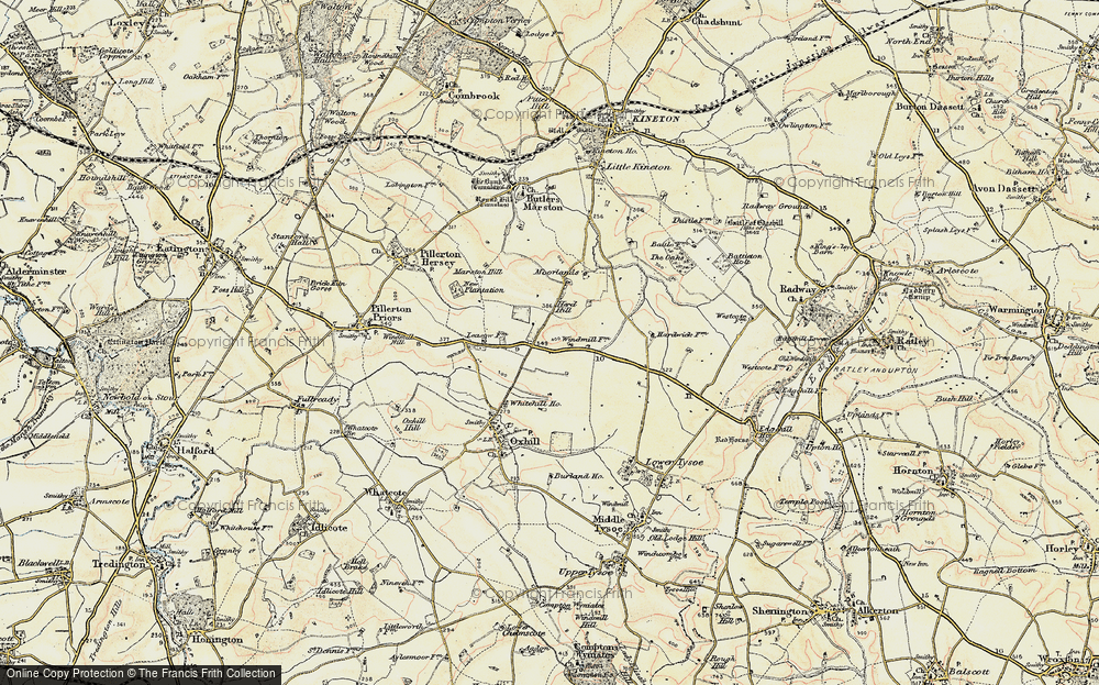 Old Map of Priory Hall, 1898-1901 in 1898-1901