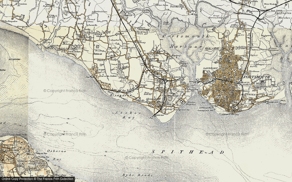 Old Map of Privett, 1897-1899 in 1897-1899