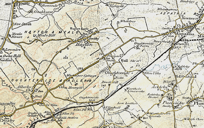 Old map of Prospect in 1901-1904