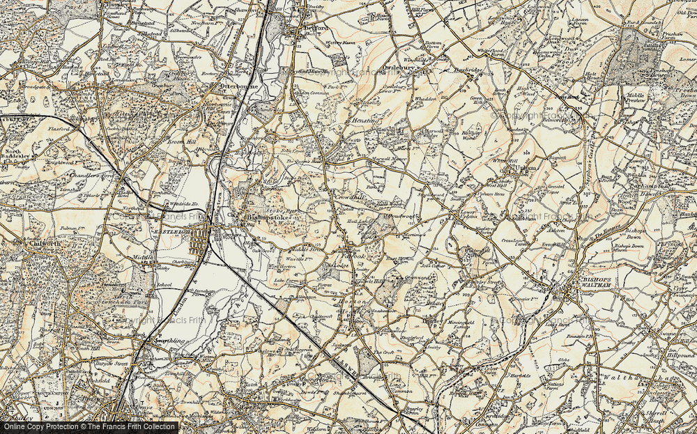 Old Map of Pylehill, 1897-1900 in 1897-1900