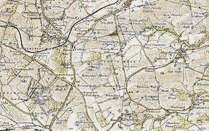 Old map of Wheatley Hill in 1901-1904