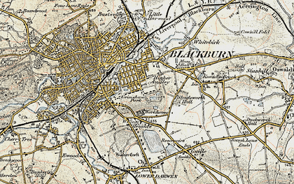 Old map of Queen's Park in 1903