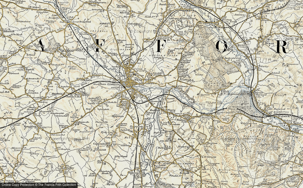 Old Map of Queensville, 1902 in 1902