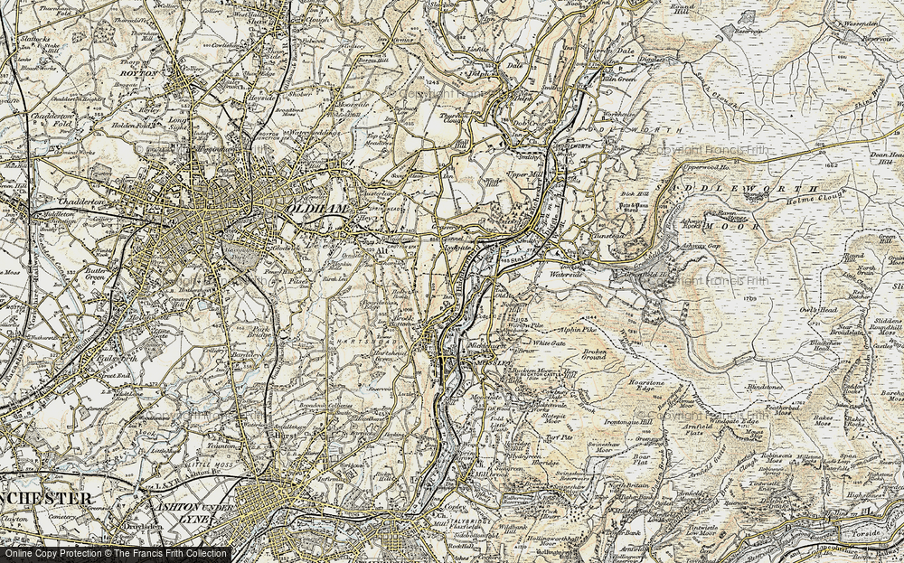 Old Map of Quick, 1903 in 1903
