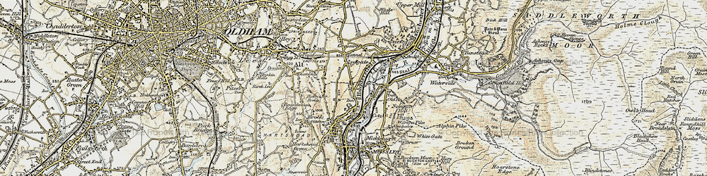 Old map of Quick in 1903
