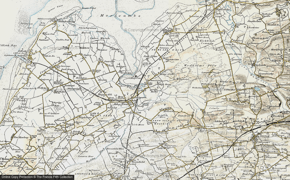 Old Map of Raby, 1901-1904 in 1901-1904