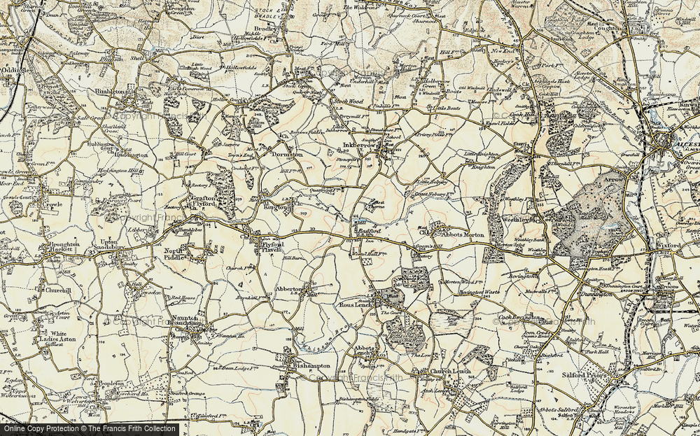 Old Map of Radford, 1899-1902 in 1899-1902
