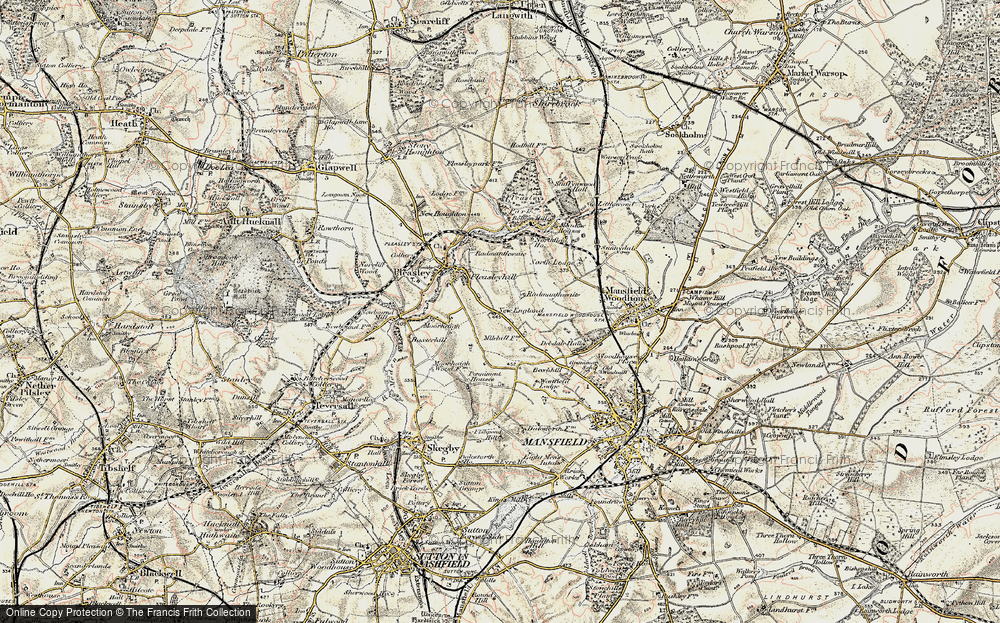 Old Map of Radmanthwaite, 1902-1903 in 1902-1903