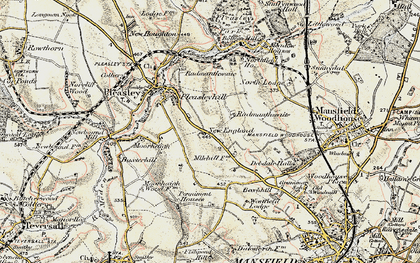 Old map of Radmanthwaite in 1902-1903