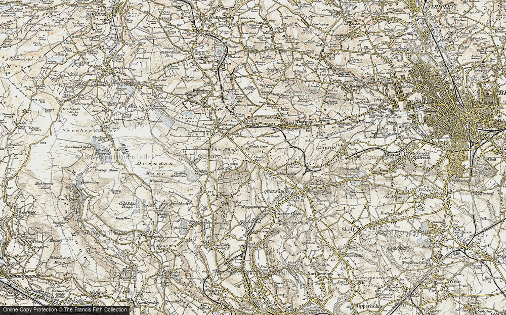 Old Map of Raggalds, 1903 in 1903