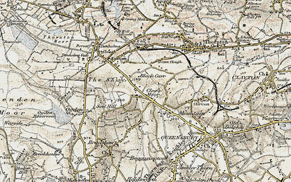 Old map of Raggalds in 1903