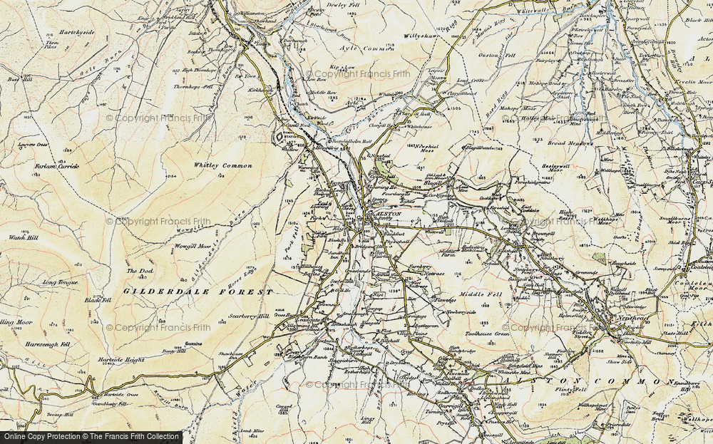 Old Map of Raise, 1901-1904 in 1901-1904