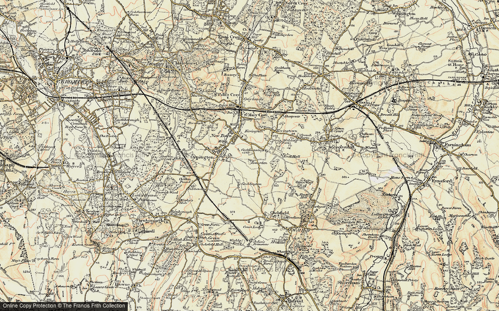 Old Map of Ramsden, 1897-1902 in 1897-1902