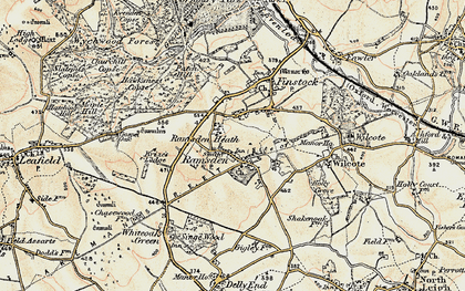 Old map of Ramsden in 1898-1899
